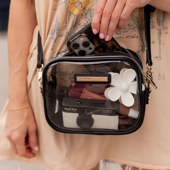 The Stadium Convertible Crossbody Black NWT - Picture 1 of 8